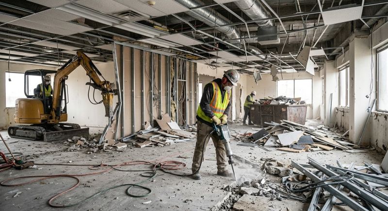 Industrial Demolition in Katy, TX