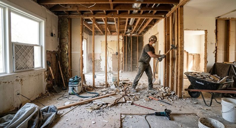Interior Wall Demolition in Bergen County, NJ
