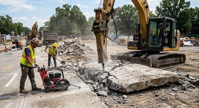 Slab Removal in Bergen County, NJ